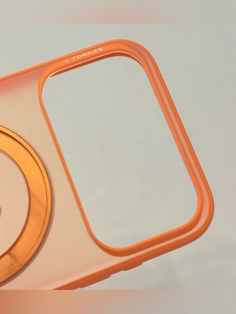 NEW iPhone 17 Pro Max MagSafe 4X Military Grade Protection Translucent Orange